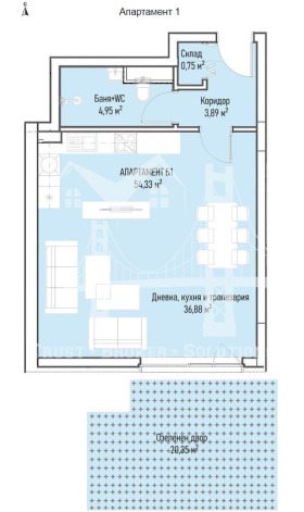 En venta Estudio