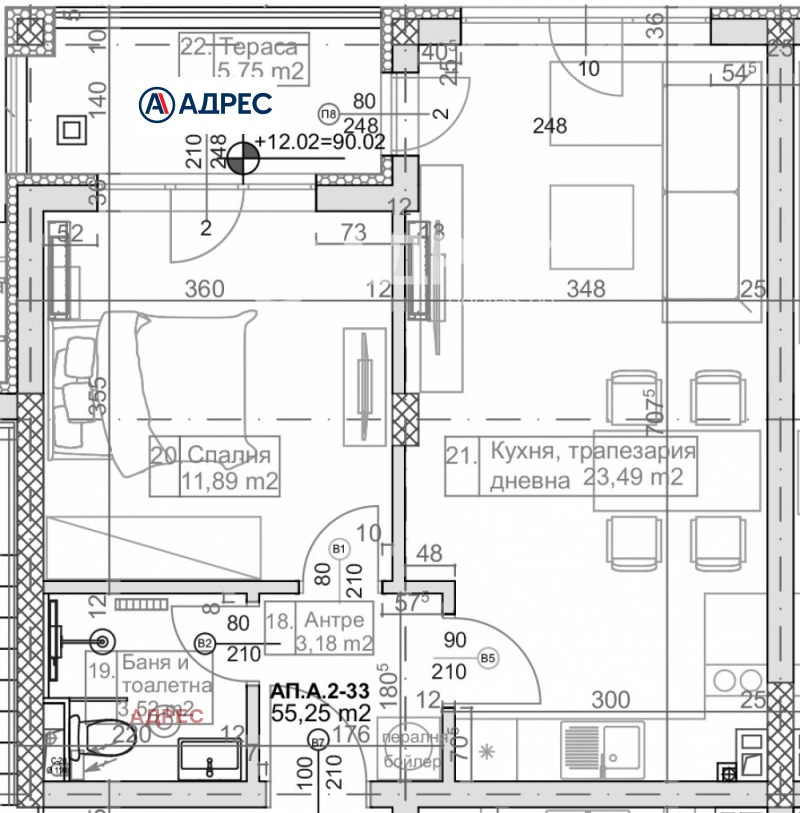 Продава 2-СТАЕН, гр. Варна, к.к. Слънчев ден, снимка 2 - Апартаменти - 53173025