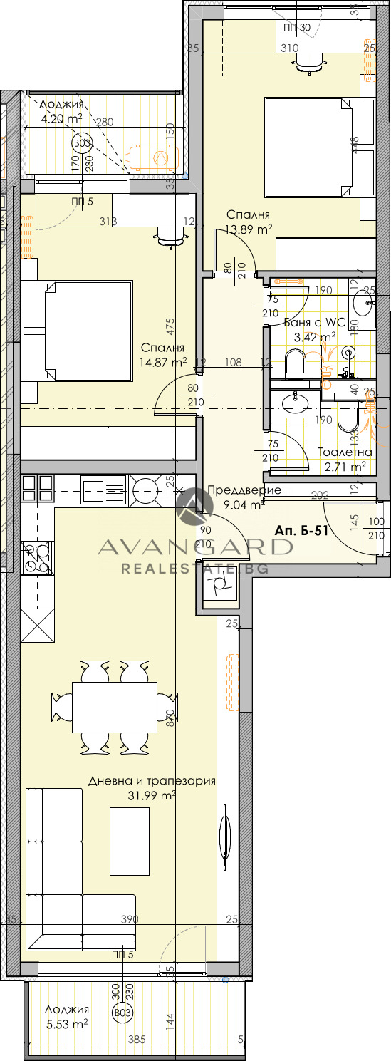 Te koop  2 slaapkamers Plovdiv , Karsjijaka , 122 m² | 61583190 - afbeelding [10]