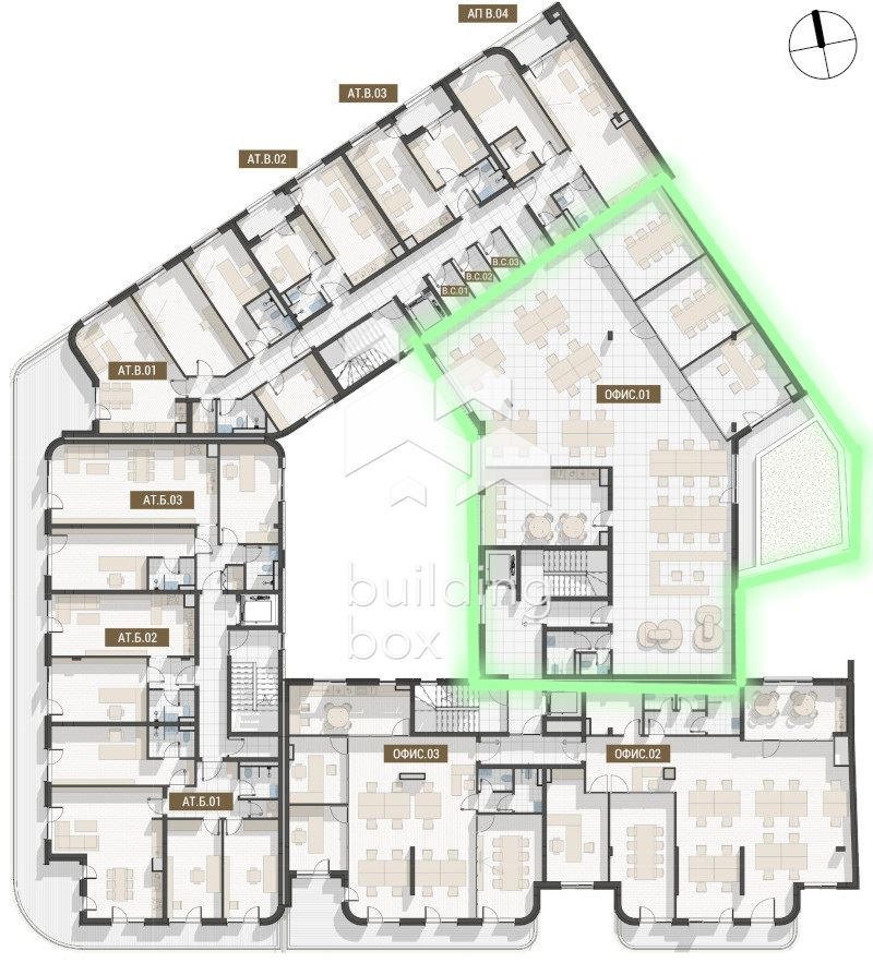 Продава ОФИС, гр. Пловдив, Център, снимка 3 - Офиси - 56269446