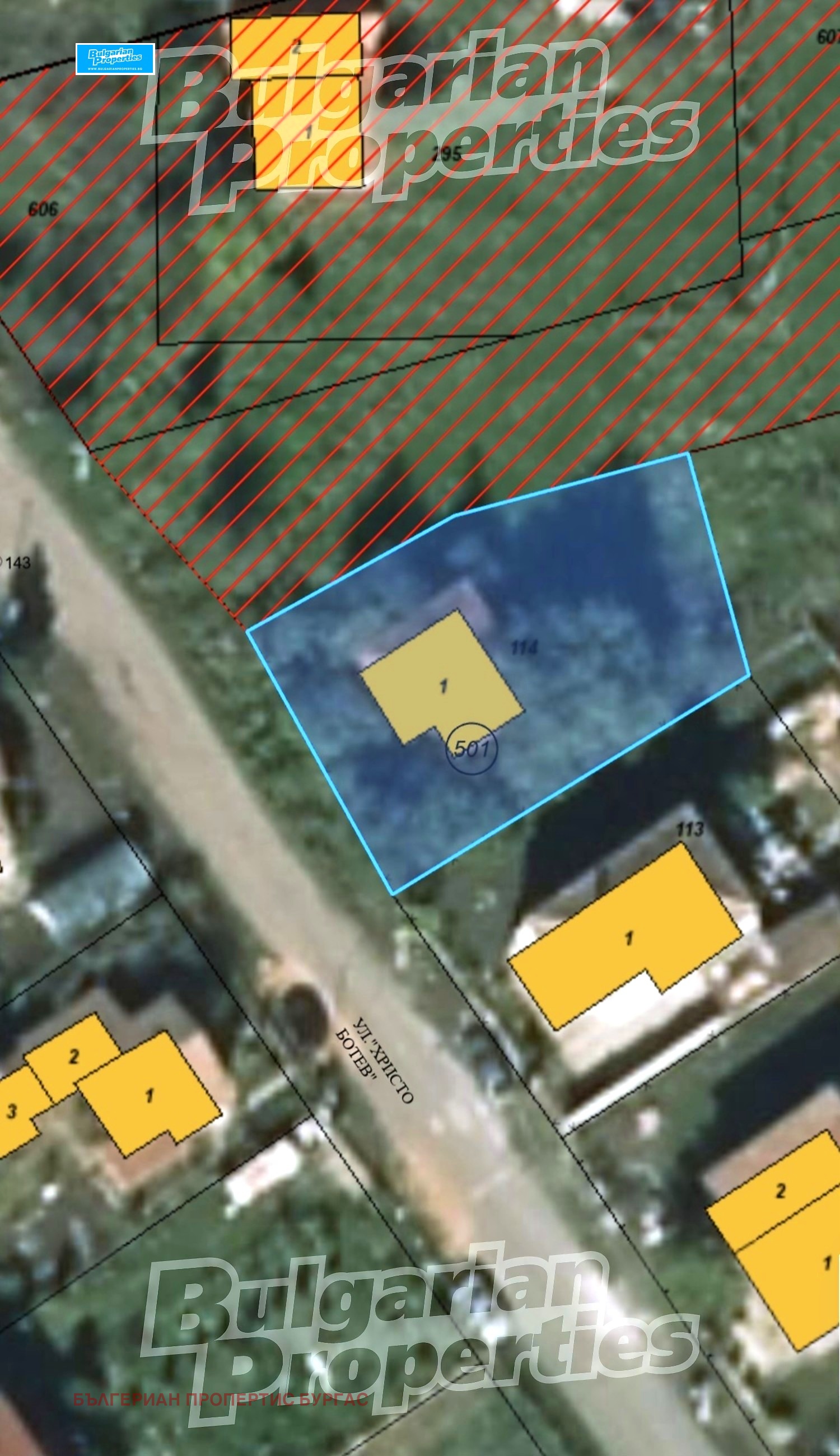 Продава ПАРЦЕЛ, гр. Бургас, с. Извор, снимка 2 - Парцели - 56689669