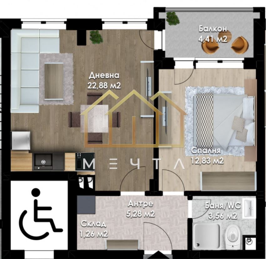 Продава 2-СТАЕН | Imot.bg — изображение 2