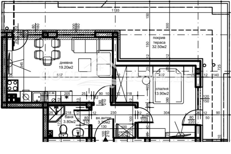 In vendita  1 camera da letto Plovdiv , Belomorski , 70 mq | 87505279 - Immagine [4]