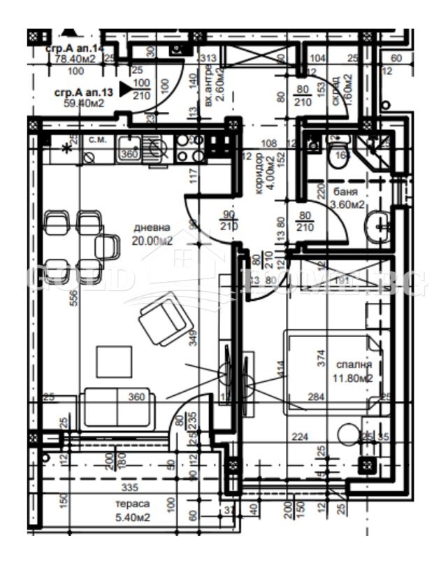 In vendita  1 camera da letto Plovdiv , Belomorski , 70 mq | 87505279 - Immagine [3]