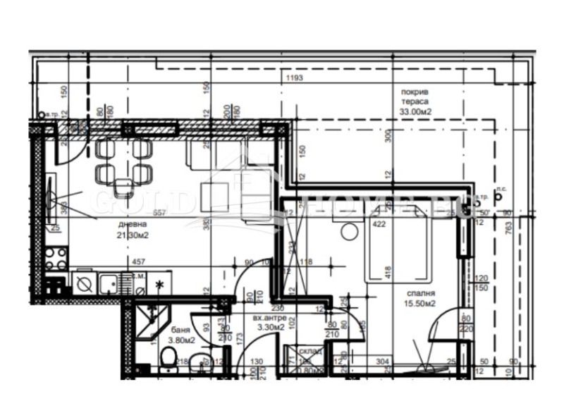 In vendita  1 camera da letto Plovdiv , Belomorski , 70 mq | 87505279 - Immagine [6]