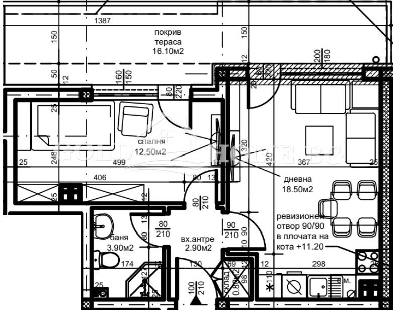 In vendita  1 camera da letto Plovdiv , Belomorski , 70 mq | 87505279 - Immagine [2]