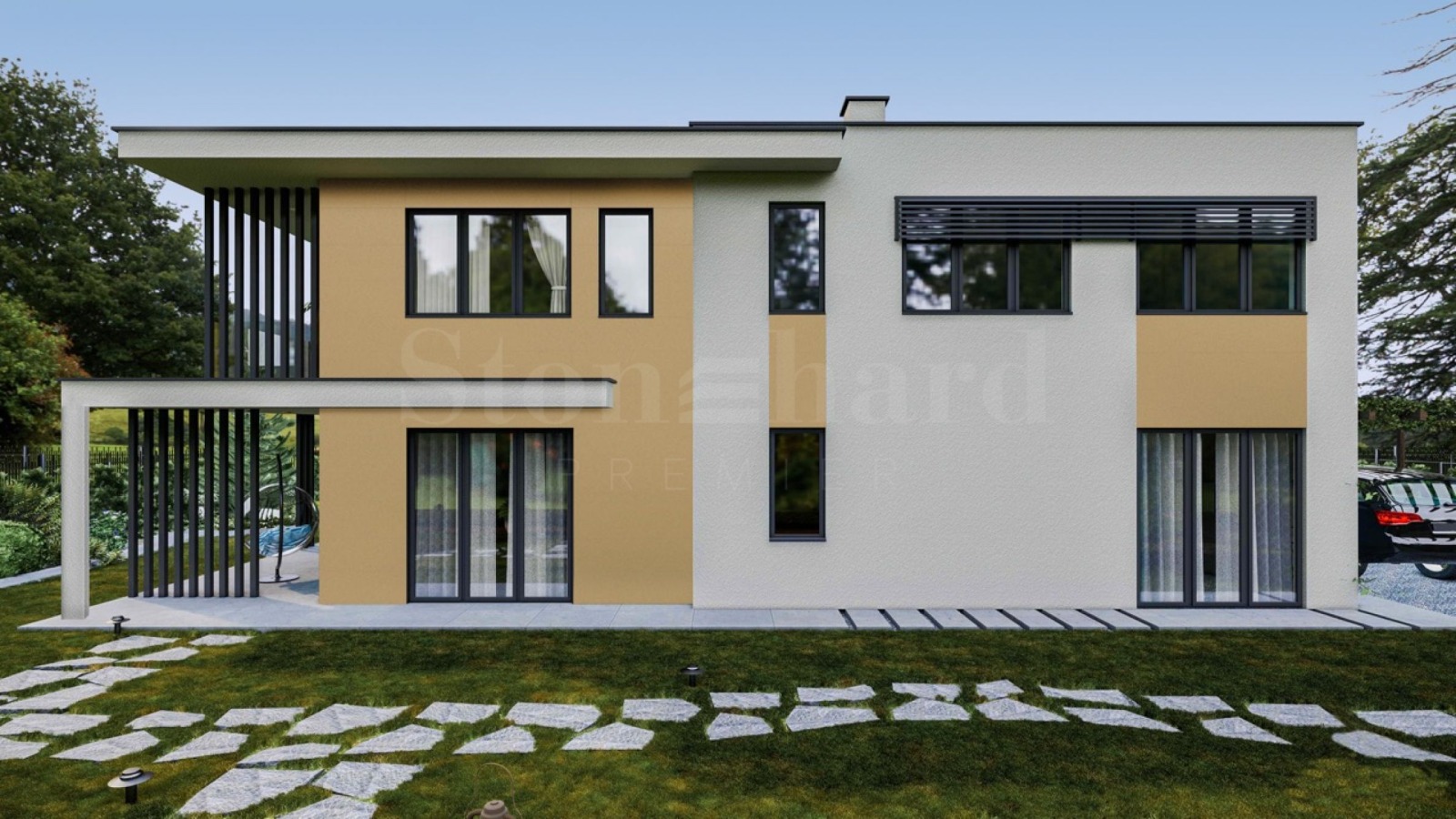 Продава КЪЩА, гр. София, гр. Банкя, снимка 3 - Къщи - 54376476