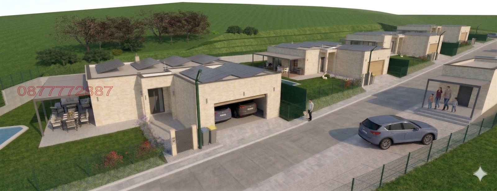 Продава ПАРЦЕЛ, с. Големо Бучино, област Перник, снимка 2 - Парцели - 54730441
