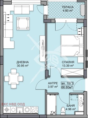 2-стаен град Пловдив, Кършияка