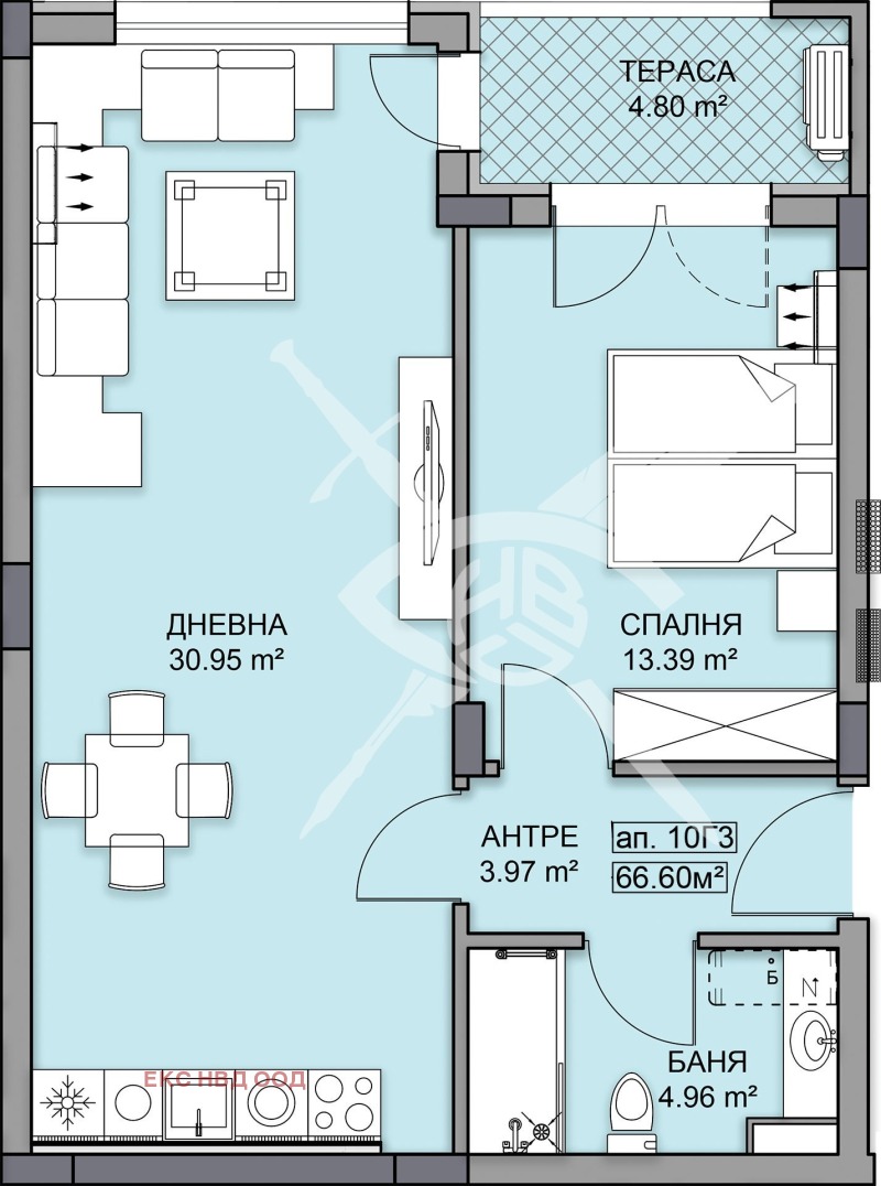 Продава 2-СТАЕН, гр. Пловдив, Кършияка, снимка 1 - Aпартаменти - 47637504