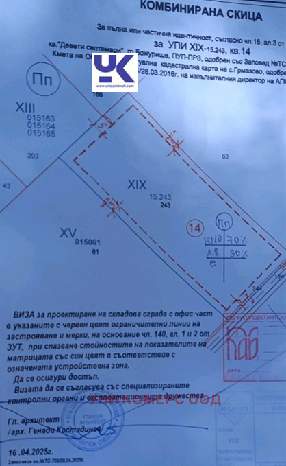 Til salg  Grund region Sofia , Bozhurishte , 4420 kvm | 35942033 - billede [5]