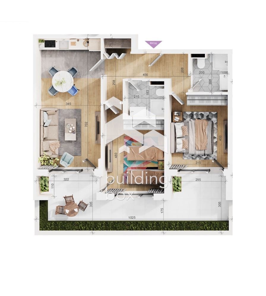 Продава 3-СТАЕН, гр. Пловдив, Тракия, снимка 9 - Апартаменти - 55626402