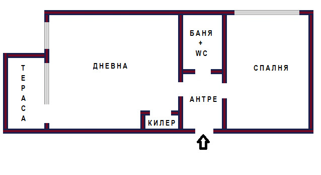 Til salg  1 soveværelse Varna , Vazrazhdane 3 , 51 kvm | 24671038 - billede [4]