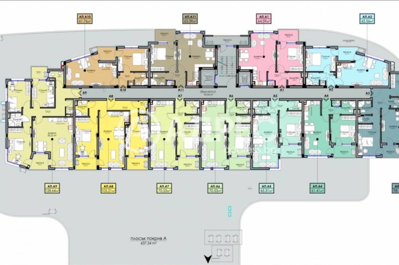 Продава 3-СТАЕН, гр. Бургас, област Бургас, снимка 2 - Апартаменти - 53148235