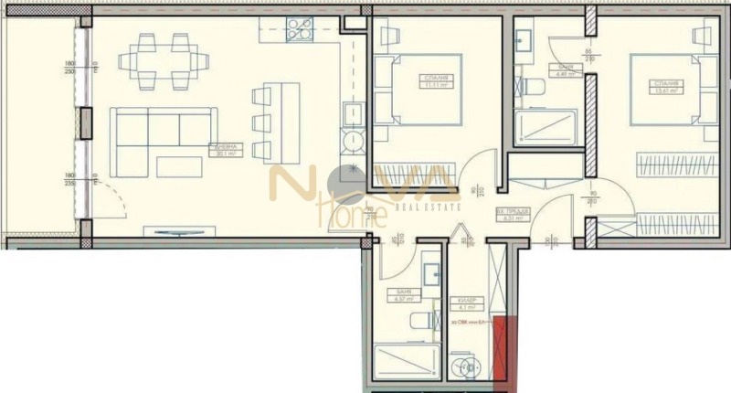 Продава 3-СТАЕН, гр. Варна, Кайсиева градина, снимка 5 - Апартаменти - 53411444
