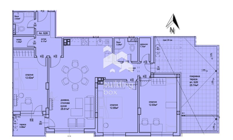 Продава 4-СТАЕН, гр. Пловдив, Христо Смирненски, снимка 2 - Aпартаменти - 49357678