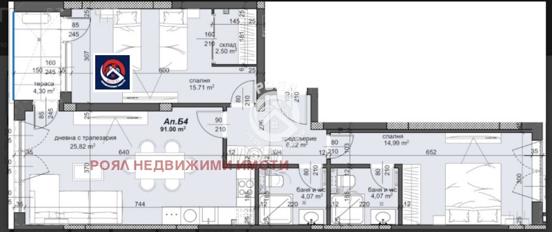 Продава  3-стаен град Пловдив , Тракия , 142 кв.м | 22734735 - изображение [4]