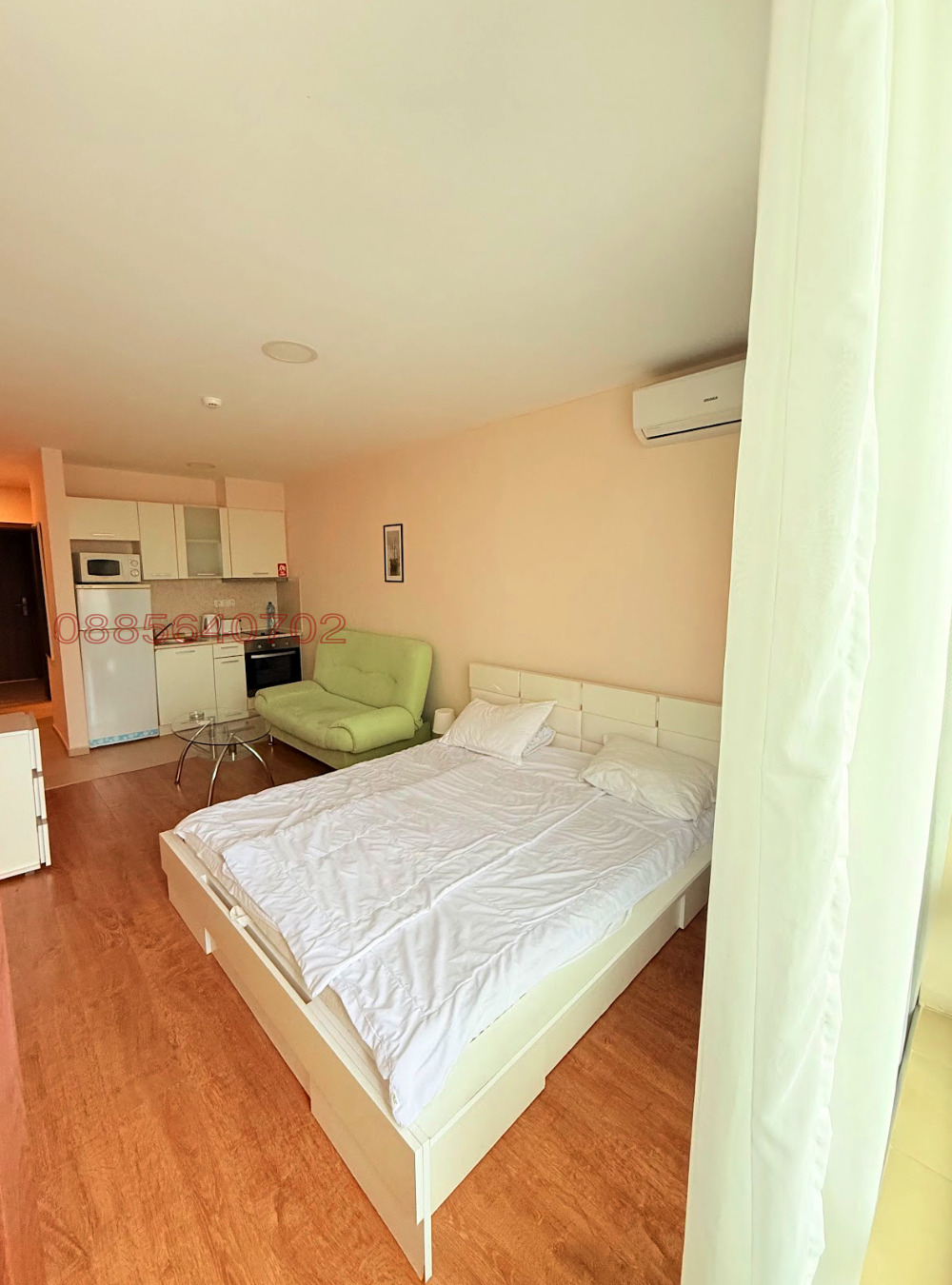 Продава 1-СТАЕН, гр. Свети Влас, област Бургас, снимка 4 - Апартаменти - 53780285