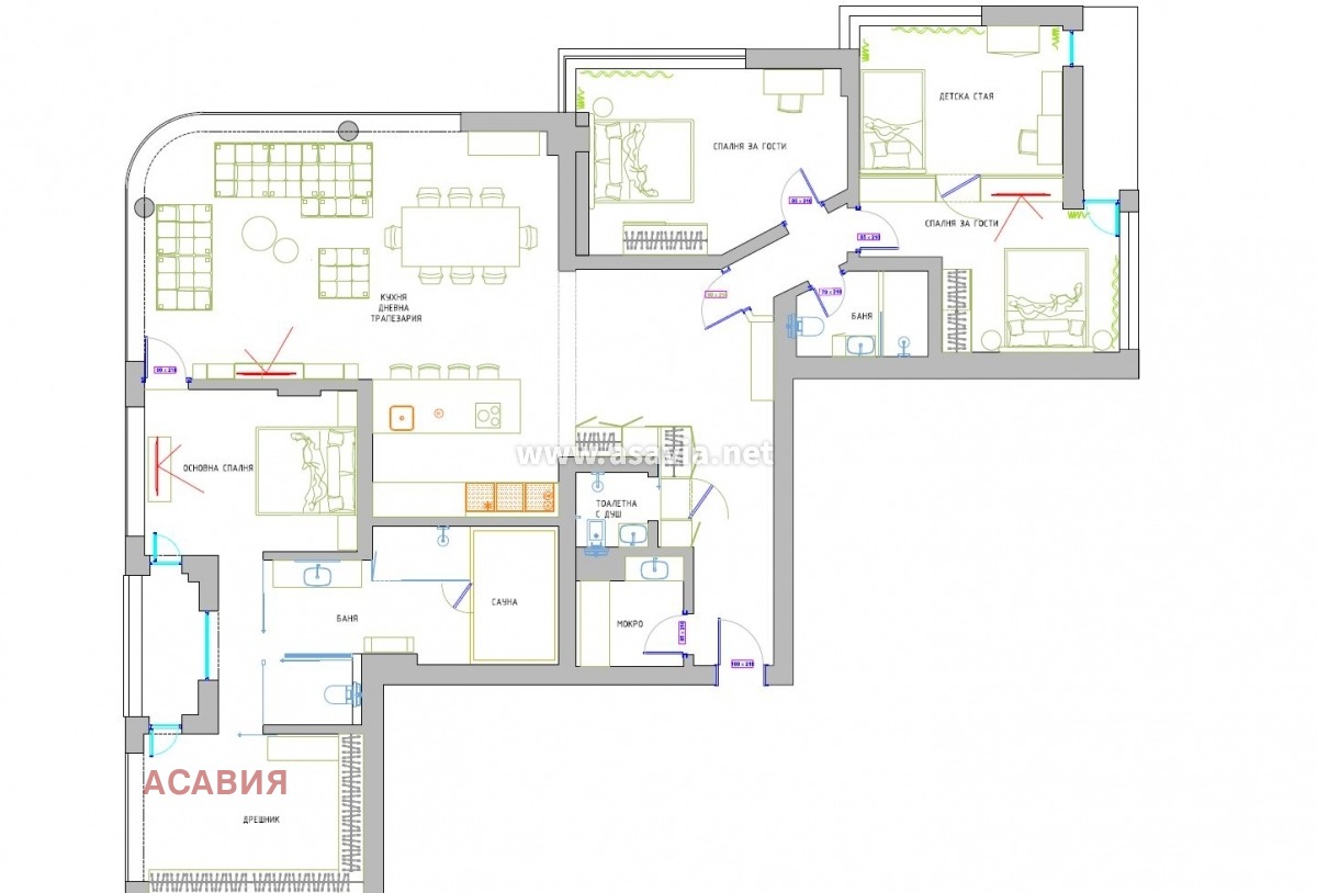 Продава МНОГОСТАЕН, гр. Бургас, Център, снимка 17 - Апартаменти - 54263359