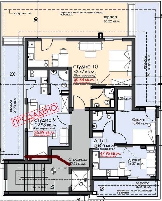 Продава 1-СТАЕН, гр. Созопол, област Бургас, снимка 4 - Aпартаменти - 47602674