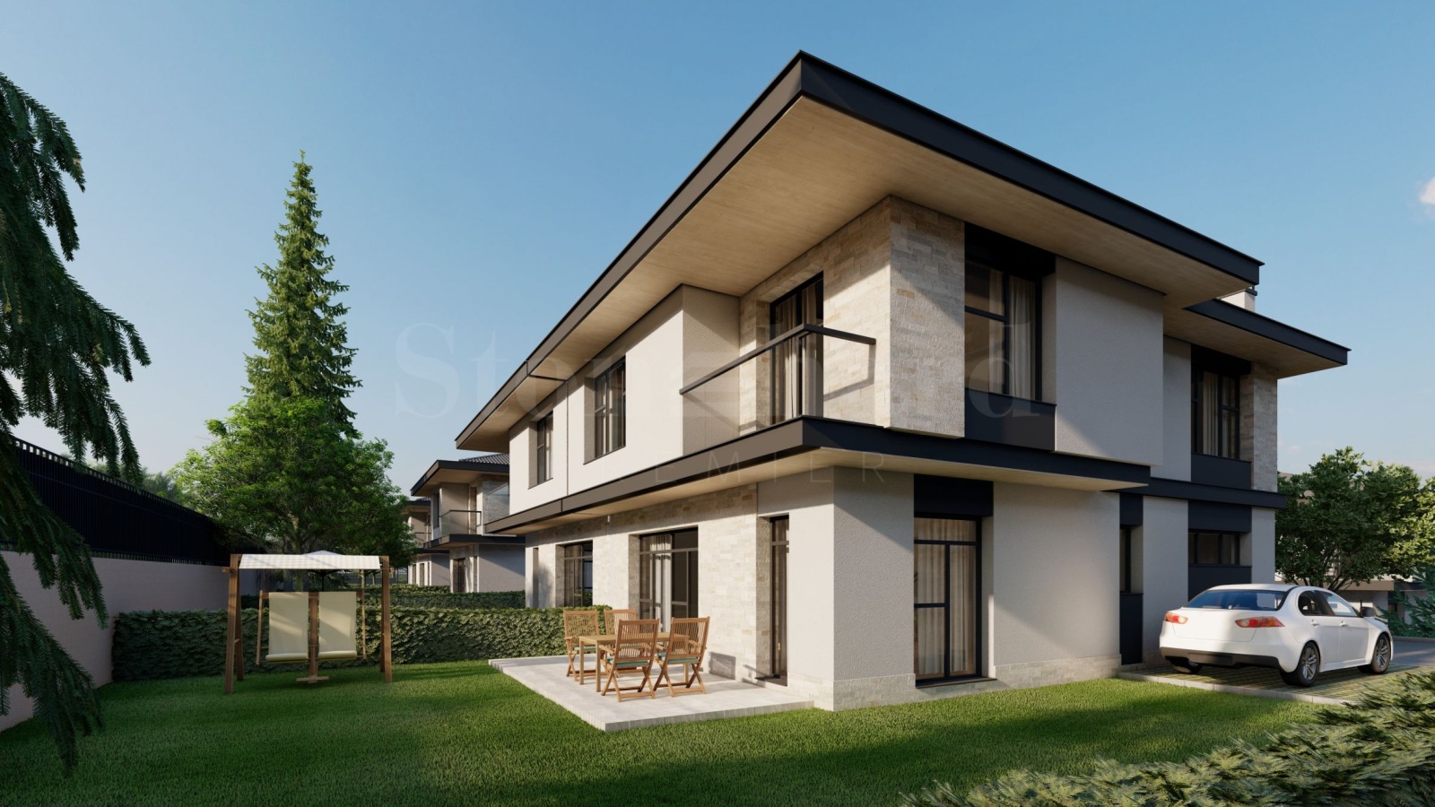 Продава КЪЩА, гр. София, гр. Банкя, снимка 2 - Къщи - 51591950