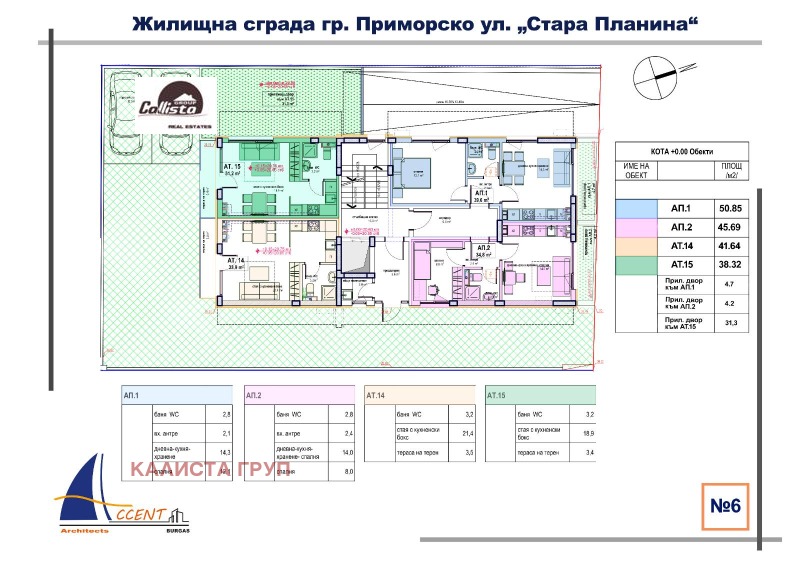 In vendita  Studio regione Burgas , Primorsko , 42 mq | 90711577 - Immagine [4]