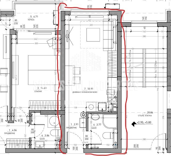 Продава 1-СТАЕН, гр. София, Малинова долина, снимка 6 - Апартаменти - 55295663