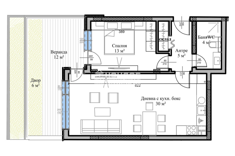 Продава 2-СТАЕН, гр. Пловдив, Въстанически, снимка 2 - Aпартаменти - 49007034