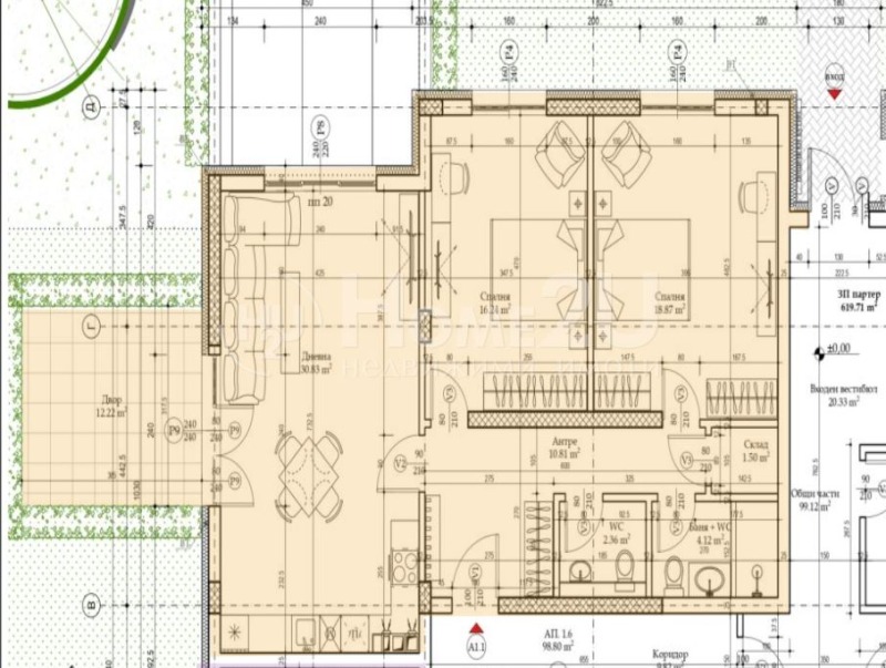 Продава 3-СТАЕН, гр. София, Витоша, снимка 2 - Апартаменти - 53107960