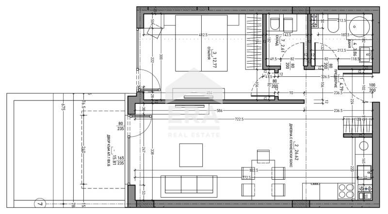 Продава 2-СТАЕН, гр. София, Малинова долина, снимка 3 - Aпартаменти - 48581420