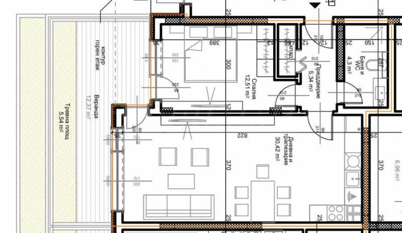 For Sale  1 bedroom Plovdiv , Ostromila , 70 sq.m | 37586749 - image [6]