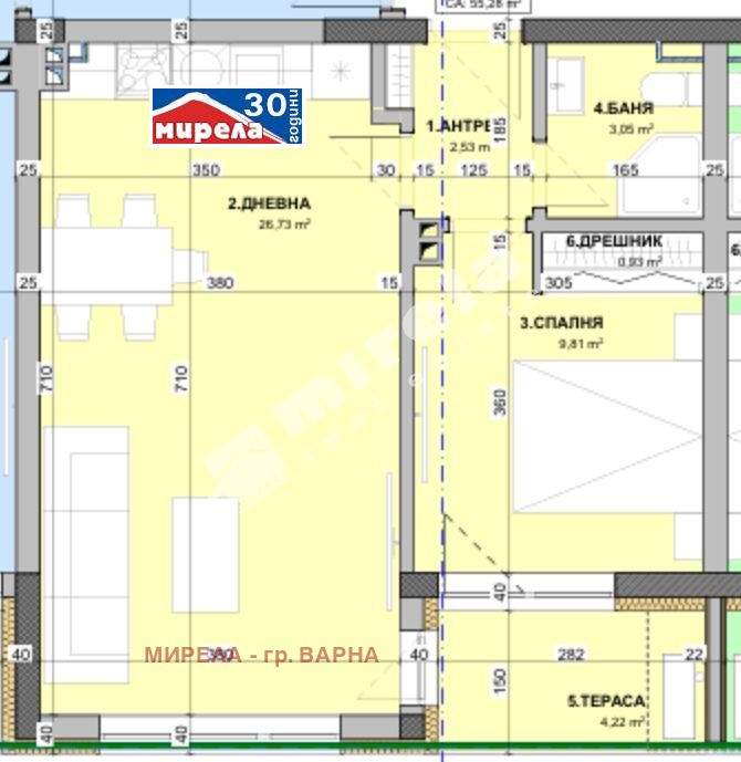 Продава 2-СТАЕН, град Варна, Виница • 98000 € / 191671.34 лв. • 48225836 1