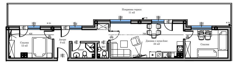 Продава 3-СТАЕН, гр. Пловдив, Христо Смирненски, снимка 5 - Aпартаменти - 49499845