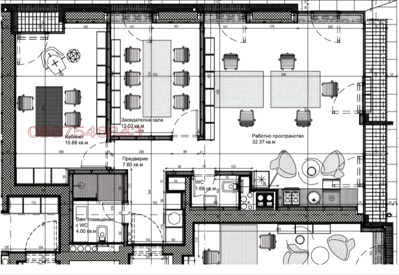 Продава ОФИС, гр. София, Манастирски ливади, снимка 14 - Офиси - 53515563