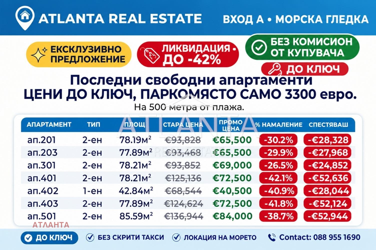 Продава 2-СТАЕН, гр. Бяла, област Варна, снимка 4 - Апартаменти - 56700868
