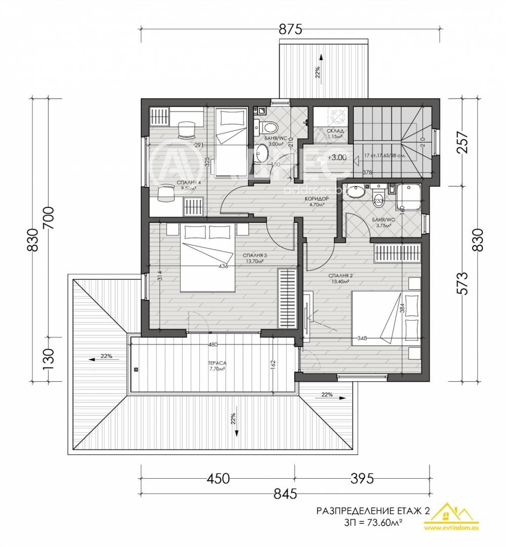 Продава КЪЩА, гр. Костинброд, област София област, снимка 4 - Къщи - 55147182