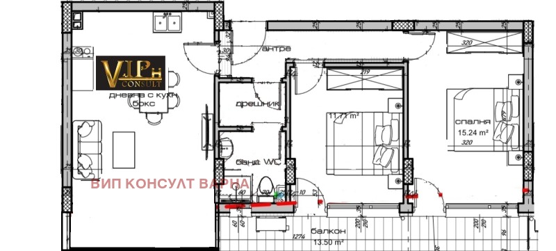 Продава 3-СТАЕН, гр. Варна, Изгрев, снимка 10 - Апартаменти - 52556058