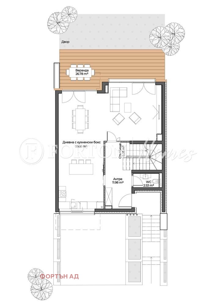 Продава КЪЩА, гр. София, м-т Камбаните, снимка 9 - Къщи - 54853439