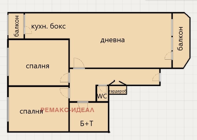 Продава 3-СТАЕН, гр. Варна, ХЕИ, снимка 14 - Aпартаменти - 48189315