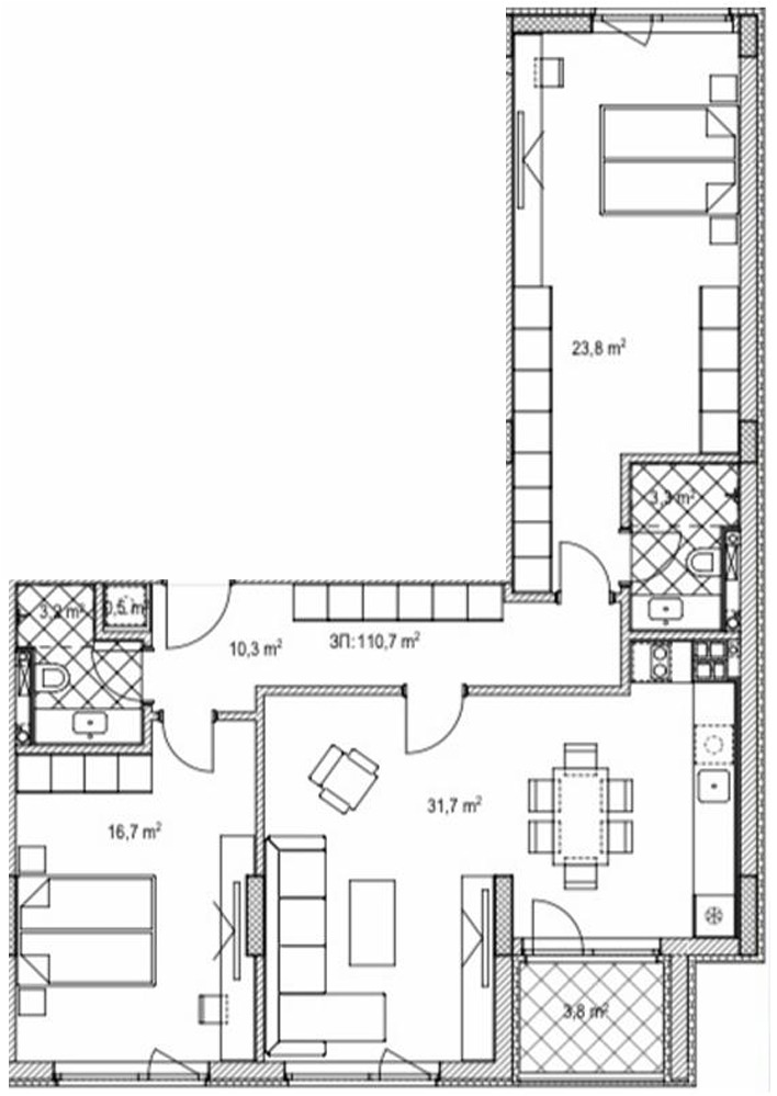 For Sale  2 bedroom Sofia , Ovcha kupel , 130 sq.m | 20406218