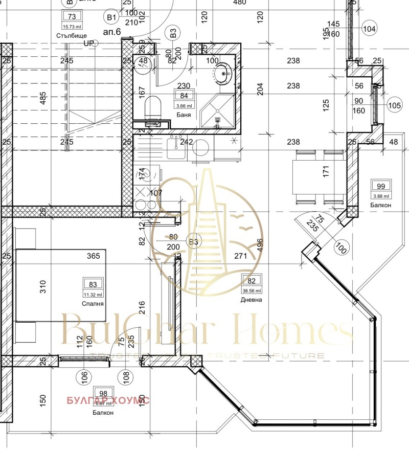 Продава 3-СТАЕН, гр. Балчик, област Добрич