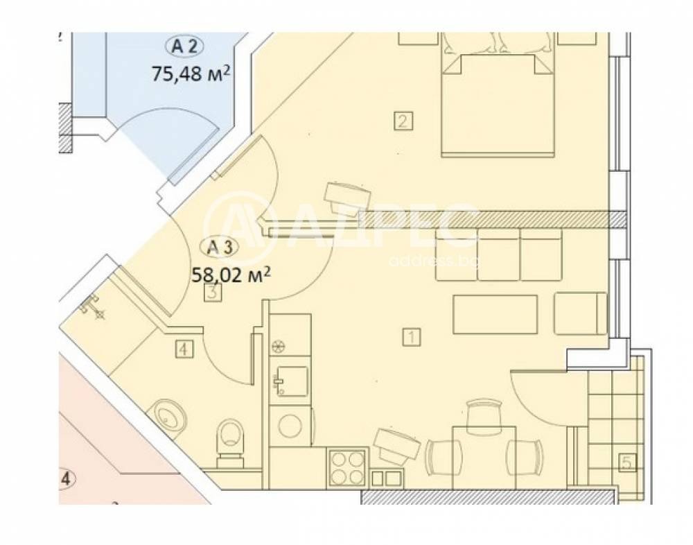 Продава 2-СТАЕН, гр. София, Център, снимка 4 - Апартаменти - 54065745