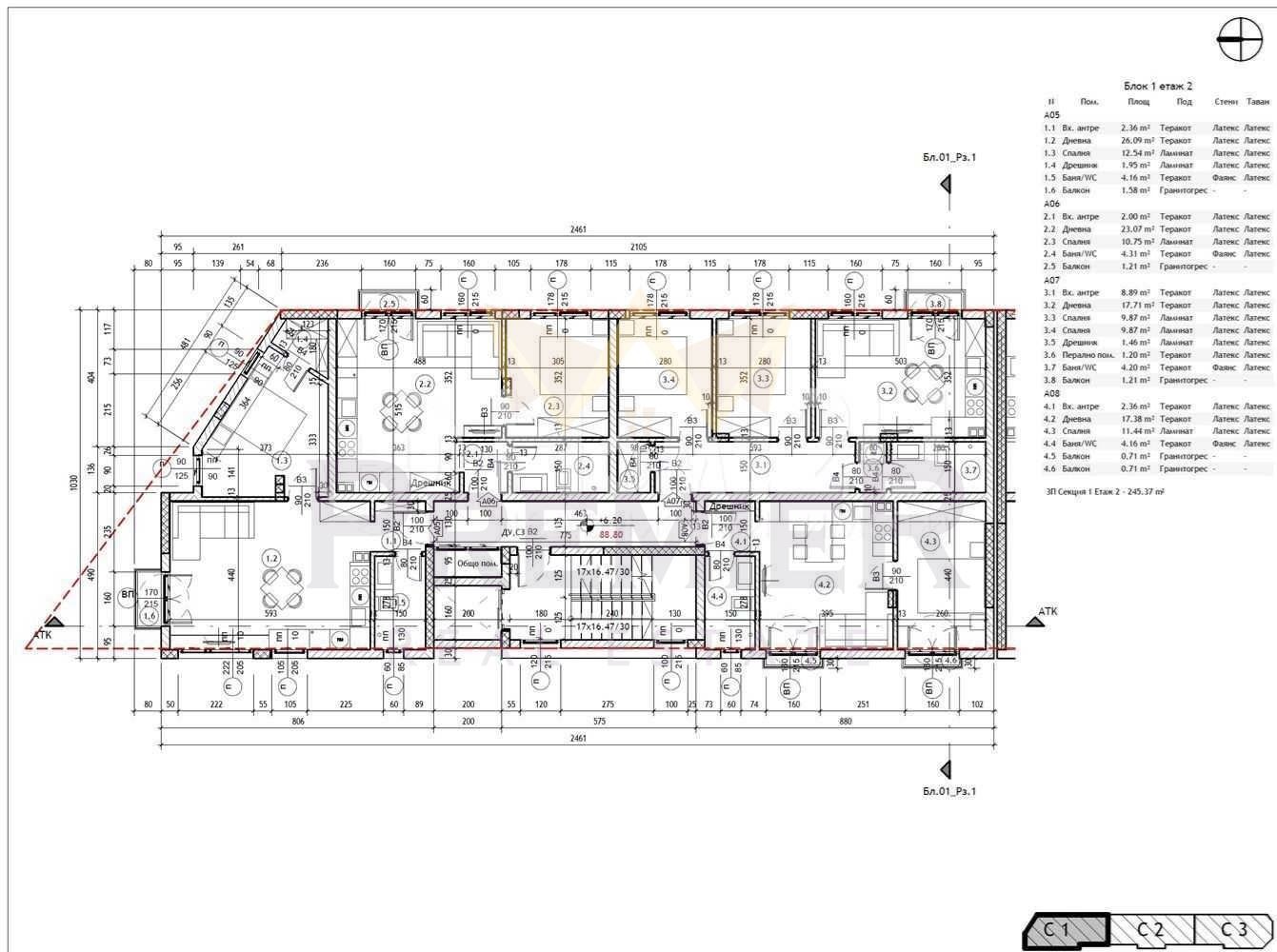Продава 2-СТАЕН, гр. Варна, Кайсиева градина, снимка 3 - Апартаменти - 55349092