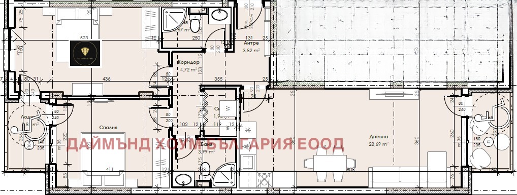 Продава 2-СТАЕН, гр. Пловдив, Кючук Париж, снимка 2 - Апартаменти - 55717846