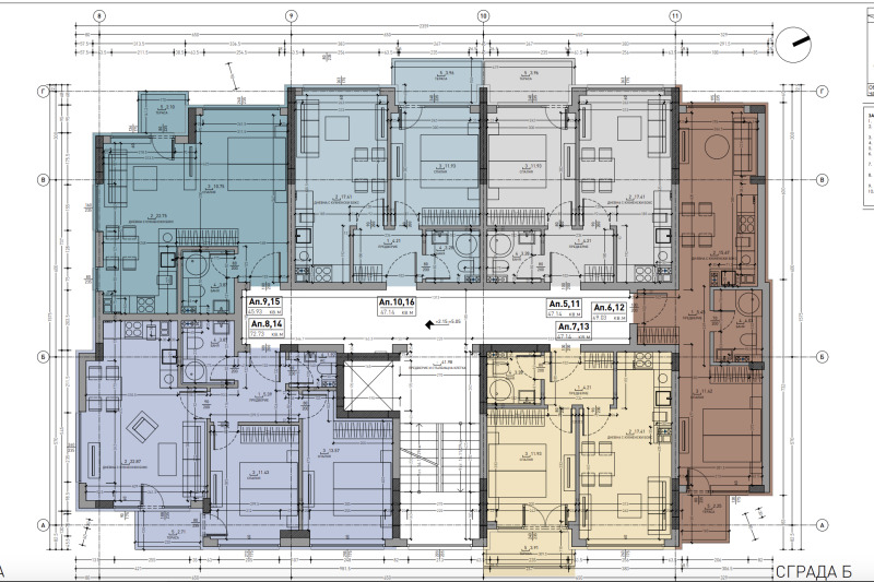 À venda  1 quarto Sofia , Malinova dolina , 54 m² | 60106797 - imagem [11]