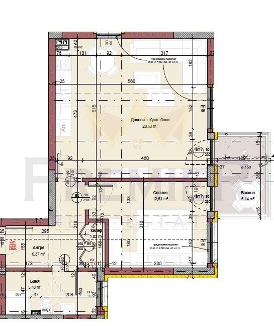 Продава 2-СТАЕН, гр. Варна, Виница, снимка 3 - Апартаменти - 53524251