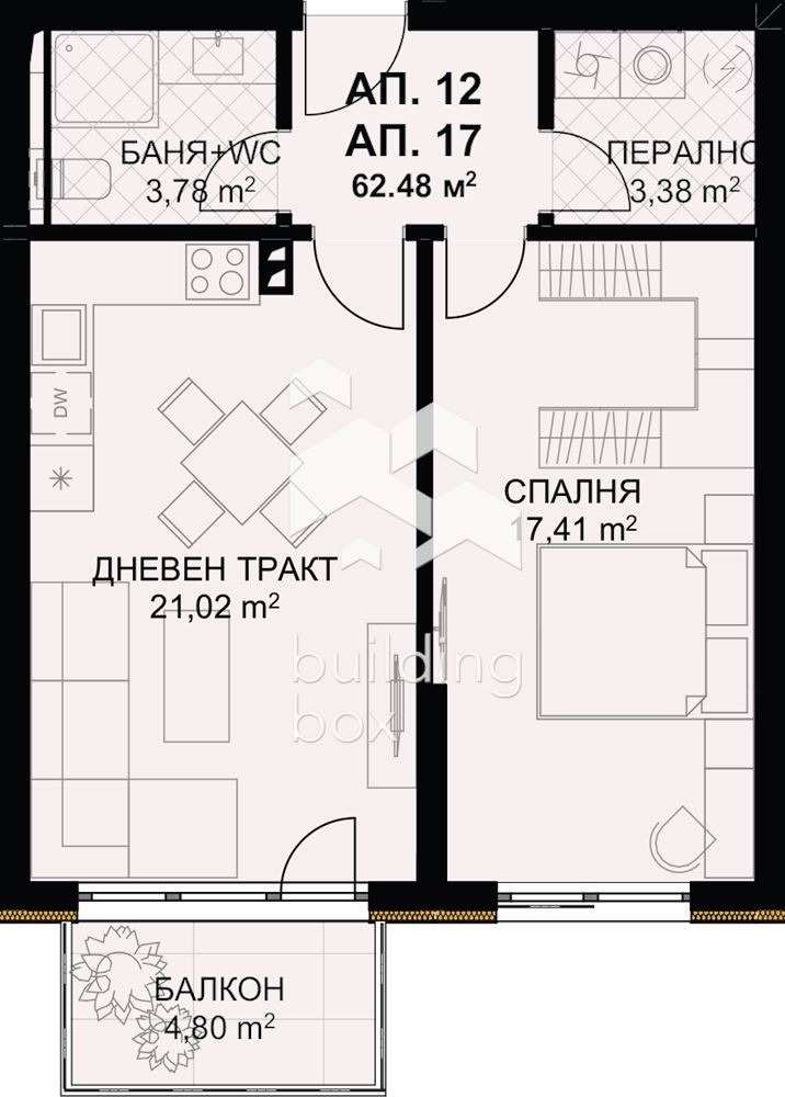 Продава 2-СТАЕН, гр. Варна, Бриз, снимка 10 - Апартаменти - 53998467