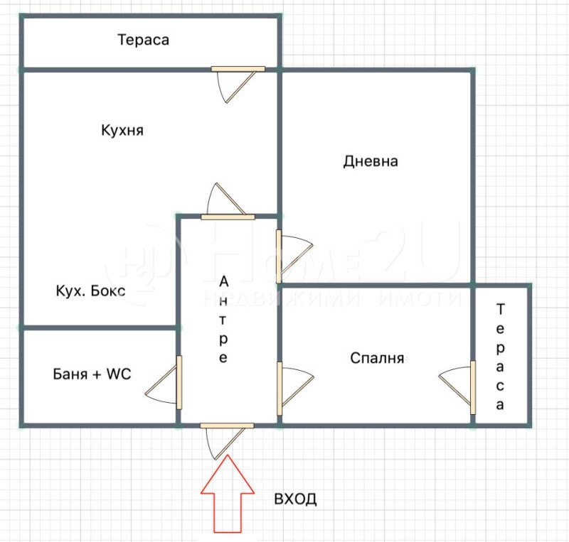 En venta  2 dormitorios Kyustendil , Jristo Botev , 85 metros cuadrados | 26633280 - imagen [5]