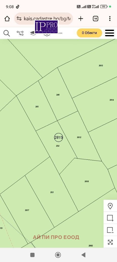 Продава ПАРЦЕЛ, гр. София, Обеля 2, снимка 3 - Парцели - 54068376