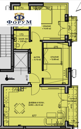 2 Schlafzimmer Komatewo, Plowdiw 1